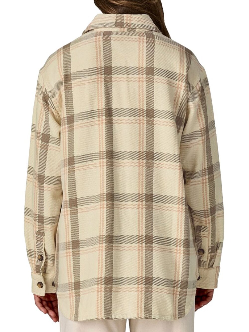 Patagonia Fjord Loft Plaid Overshirt Jacket Organic Cotton Shacket - Picture 3 of 10